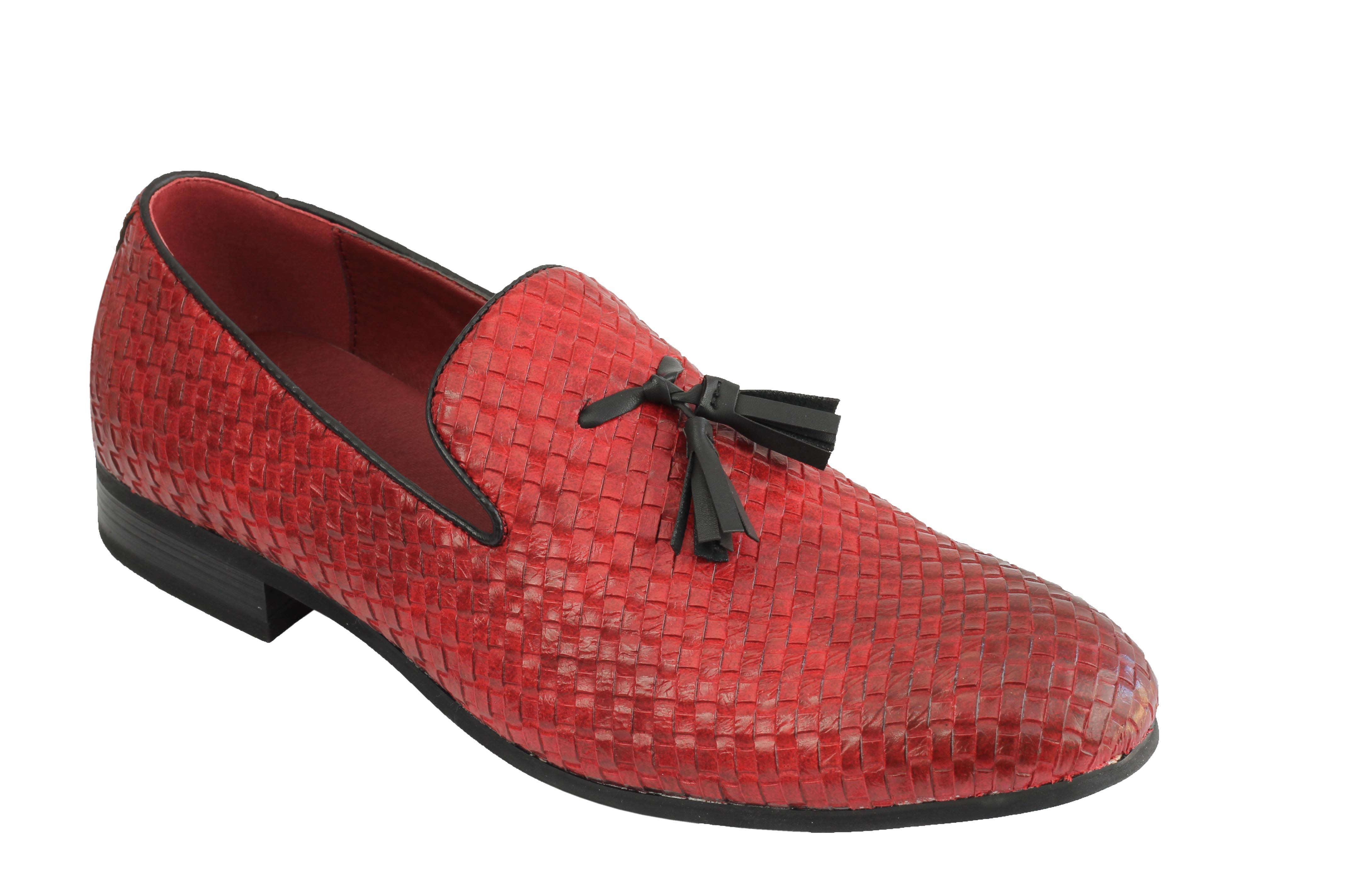 mens tassel slip on shoes